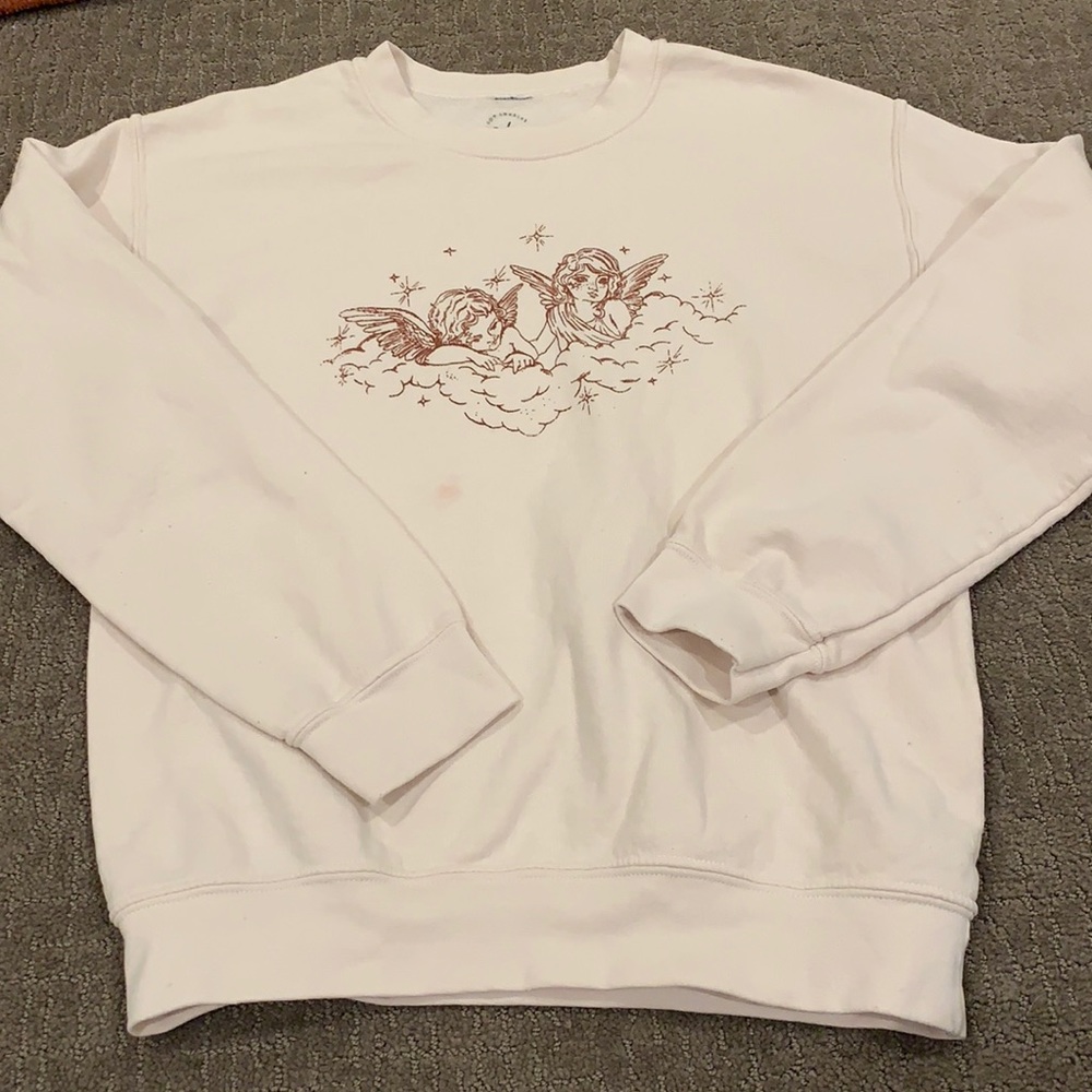 Pink crew neck